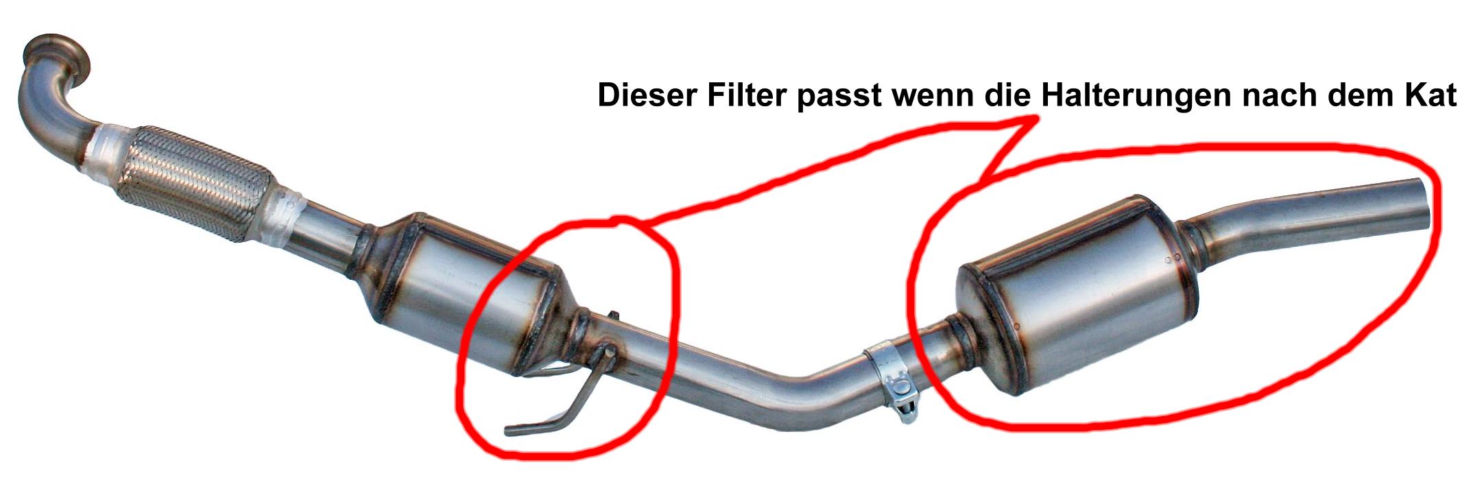 Partikelfilter-VW-T5-120 kw 163PS