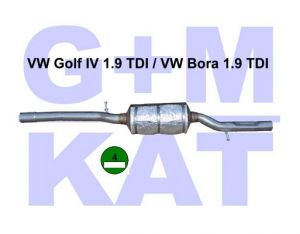 Partikelfilter VW Bora 1.9 TDI 66,74,85,96,110kw grüne Plakette 0237003