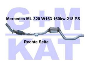 Katalysator Mercedes ML 320 W163 R GM 400235