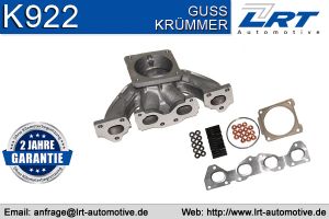 Abgaskrümmer Peugeot 1007 206 207 307 Partner 1.4 1.6 LRT-K922