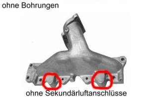 Abgaskrümmer Opel Omega B 2.0 100kw 2.2 106kw LRT-K120