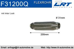 Flexrohr 31mm x 200mm LRT-F31200Q