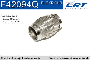 Flexrohr 42mm x 94mm Verstärkt LRT-F42094Q