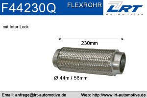 Flexrohr 44mm x 230mm Verstärkt LRT-F44230Q
