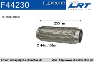 Flexrohr 44mm x 230mm LRT-F44230