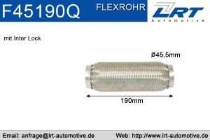 Flexrohr 45mm x 190mm Verstärkt LRT-F45190Q