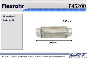 Flexrohr 45mm x 200mm LRT-F45200