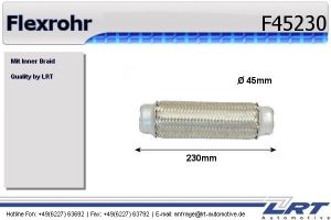 Flexrohr 45mm x 230mm LRT-F45230