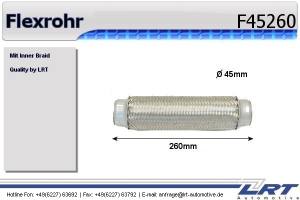 Flexrohr 45mm x 260mm LRT-F45260