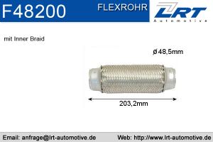 Flexrohr 48mm x 200mm LRT-F48200