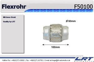 Flexrohr 50mm x 100mm LRT-F50100