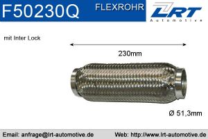 Flexrohr 50mm x 230mm Verstärkt LRT-F50230Q