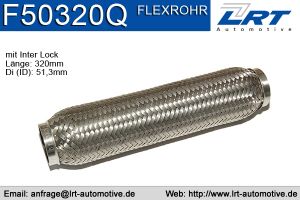 Flexrohr 50mm x 320mm Verstärkt LRT-F50320Q
