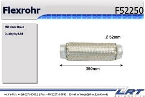 Flexrohr i 52mm x l 250mm LRT-F52250