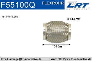 Flexrohr 55mm x 100mm Verstärkt LRT-F55100Q