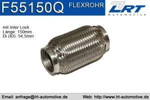 Flexrohr 55mm x 150mm Verstärkt LRT-F55150Q