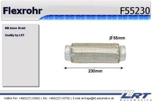 Flexrohr i 55mm l 230mm LRT-F55230