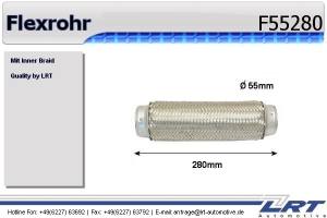 Flexrohr i 55mm l 280mm LRT-F55280