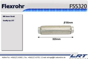 Flexrohr i 55mm l 320mm LRT-F55320