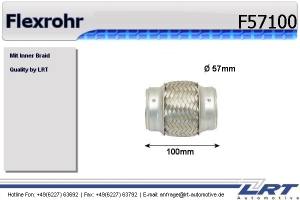 Flexrohr 57mm x 100mm LRT-F57100