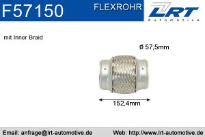 Flexrohr 57mm x 150mm LRT-F57150