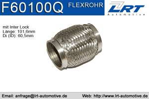 Flexrohr 60mm x 100mm Verstärkt LRT-F60100Q