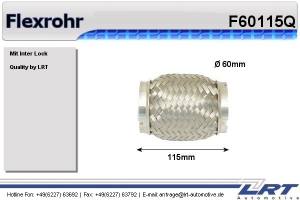 Flexrohr 60mm x 115mm Verstärkt LRT-F60115Q