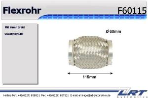 Flexrohr 60mm x 115mm LRT-F60115