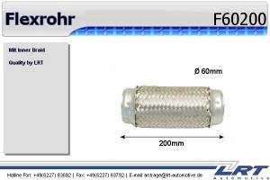 Flexrohr 60mm x 200mm LRT-F60200