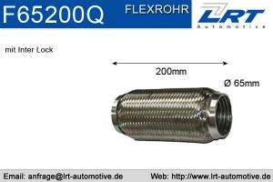 Flexrohr 65mm x 200mm Verstärkt LRT-F65200Q
