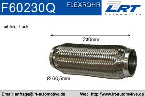 Flexrohr 65mm x 230mm Verstärkt LRT-F65230Q