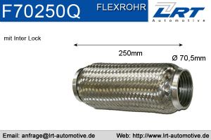 Flexrohr 70mm x 250mm Verstärkt LRT-F70250Q