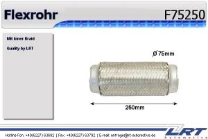 Flexrohr 75mm x 250mm LRT-F75250