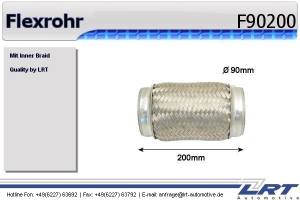 Flexrohr 90mm x 200mm LRT-F90200