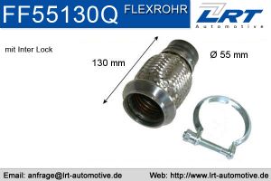 Flexrohr mit Flansch Peugeot Citroen LRT-FF55130Q