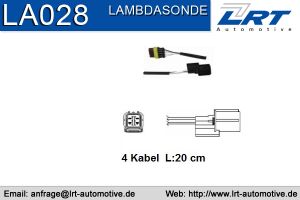 Lambdasondenkabel LRT-LA028