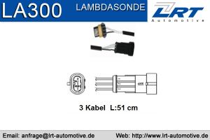 Lambdasondenkabel LRT-LA300