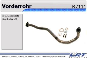 Vorderrohr Opel Kadett E 1.3 1.4 1.6 LRT-R7111