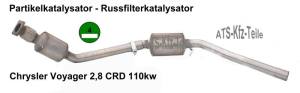 Partikelfilter Chrysler Voyager 2,8 CRD 110 kw grüne Plakette 0439005