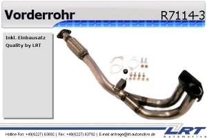 Opel Vectra B 1.6 Reparaturrohr mit Flansch LRT-R7114-3