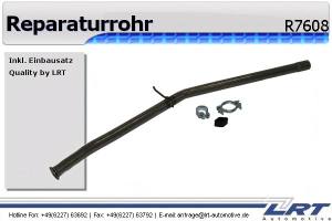 Peugeot 205 1.1 44kw 1.4 55kw Reparaturrohr LRT-R7608