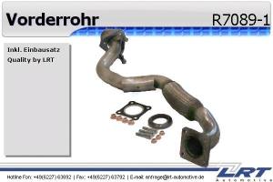 Vorderrohr Seat Leon Toledo 1.6 77 kw LRT-R7089-1