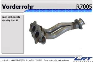 Vorderrohr Seat Toledo VW Golf Jetta Passat Vento 1.6 1.8 2.0 LRT-R7005