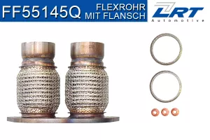 Flexrohr Reparaturrohr Kat BMW 120i 320i LRT-FF55145Q