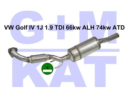Partikelfilter-kat VW Golf IV 1,9 66kw 74kw(0137002)