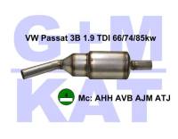 Partikelfilter-kat  VW Passat 1....