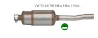 Russpartikelfilter VW T4 2,5 TDI 75 kw ACV AUF 02.36.045