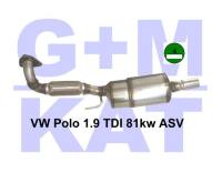 Partikelfilter VW Polo 1.9 81kw asv grüne plakette 02.37.028