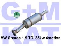 Partikelfilter-Kat Seat Alhambra 1.9 TDI 85kw 4motion grüne Plakette 0237040