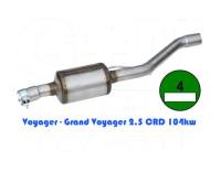 Partikelfilter Chrysler Voyager 2.5 CRD 104 kw Grüne Plakette 0438044